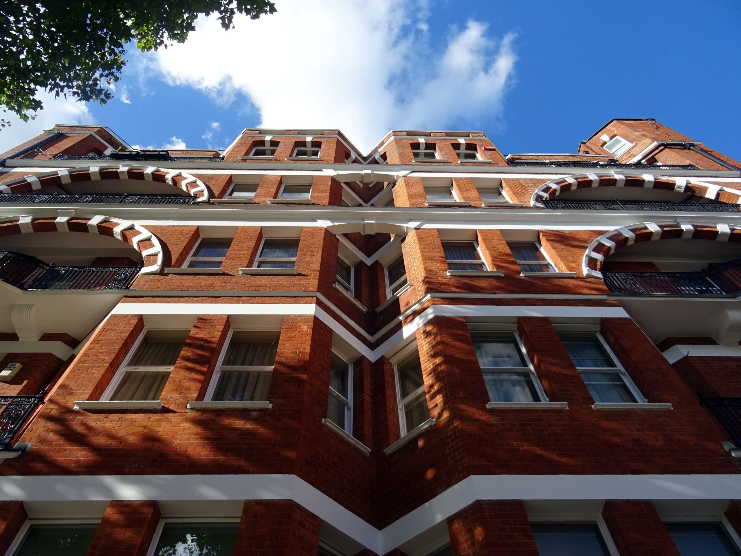 Block of brick-built flats where the freehold interest is for sale by the freeholder