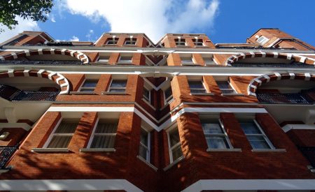 Block of brick-built flats where the freehold interest is for sale by the freeholder