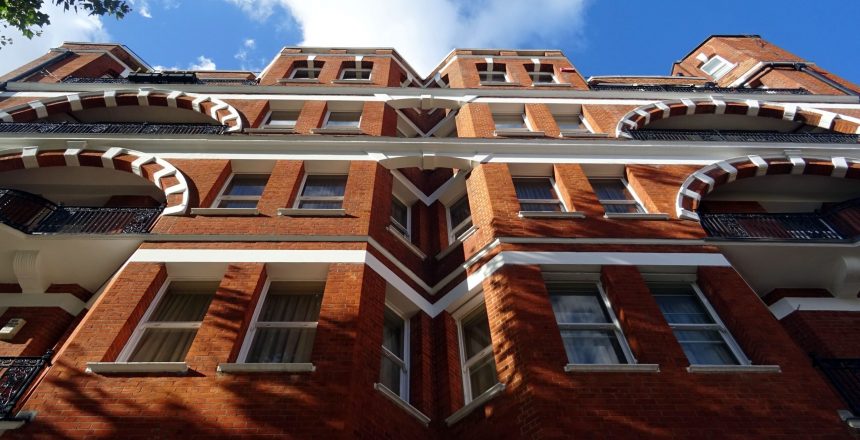 Block of brick-built flats where the freehold interest is for sale by the freeholder