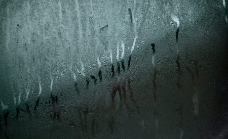 condensation on glass