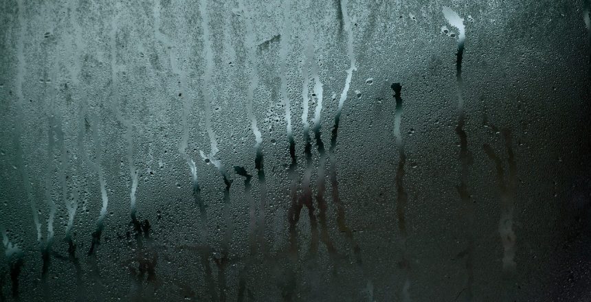 condensation on glass