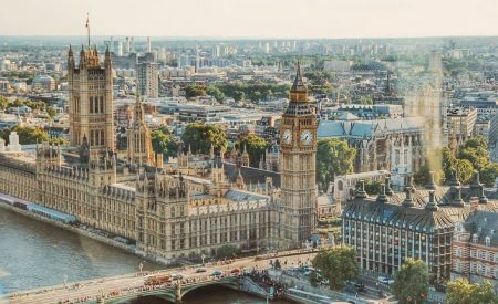 External view of the Houses of Parliament